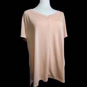 Soft Baby Pink Popover Blouse